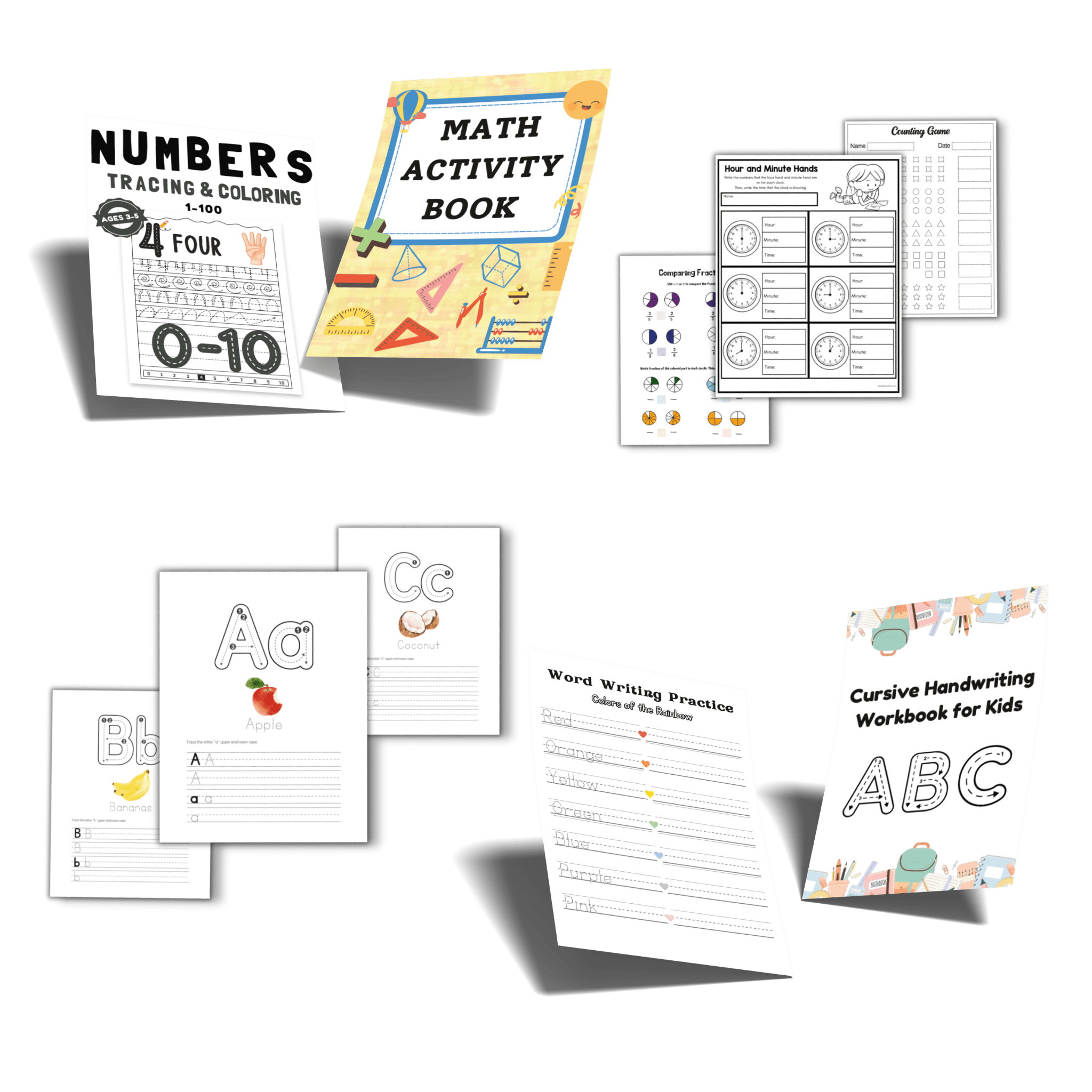 All - In - One Learning Bundle for Kids (Ages 3–9) - My Kids Printables