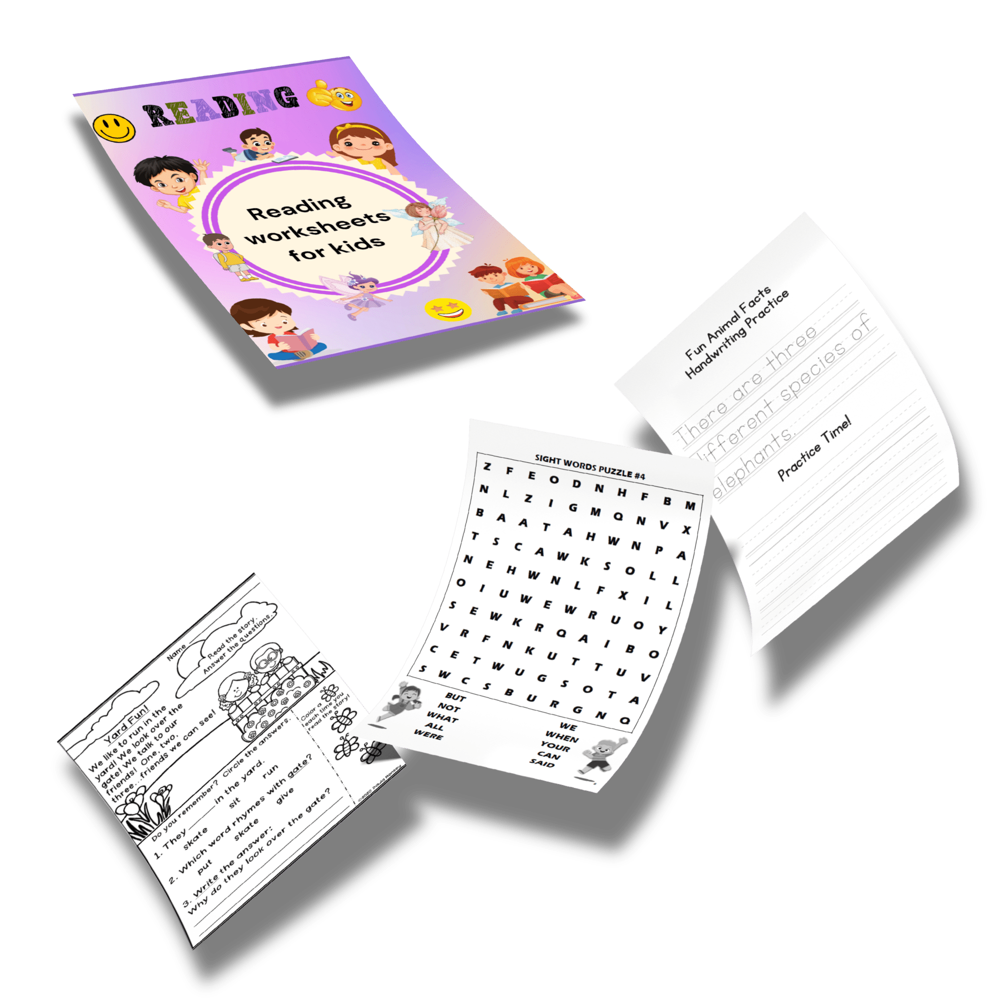 All - In - One Learning Bundle for Kids (Ages 3–9) - My Kids Printables