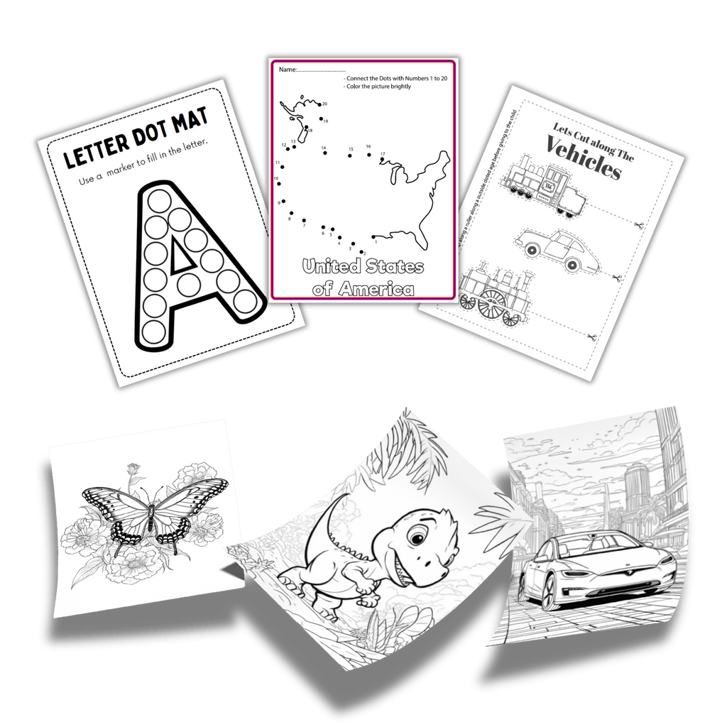 All - In - One Learning Bundle for Kids (Ages 3–9) - My Kids Printables